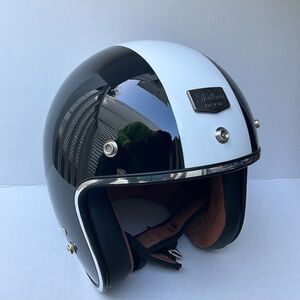 Thor 0104-2705 S21 Hallman Mccoy Helmet Size  Large Black/White